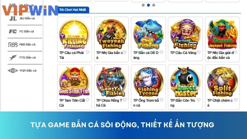 Khám phá thế giới đại dương rộng lớn với tựa game bắn cá