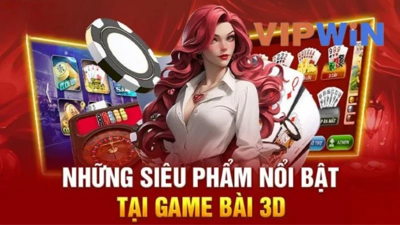 MG Game Bài 3D với kho game hấp dẫn