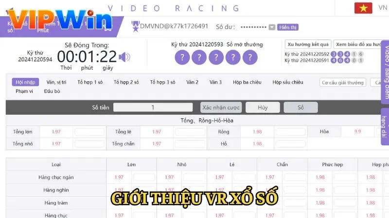 Giới thiệu VR xổ số